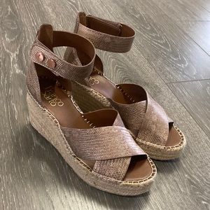 FRANCO SARTO
CARMA ESPADRILLE WEDGE SANDAL